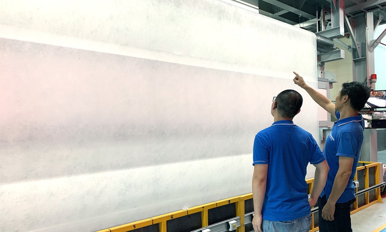 Experts at the production line